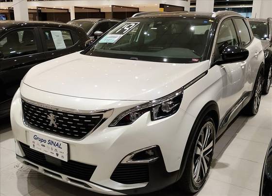 PEUGEOT 3008 1.6 GRIFFE THP 16V GASOLINA 4P AUTOMÁTICO PEUGEOT 3008 1.6 GRIFFE THP 16V GASOLINA 4P AUTOMÁTICO